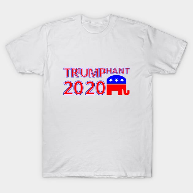 Triumphant Trump incorporated. T-Shirt by hipop